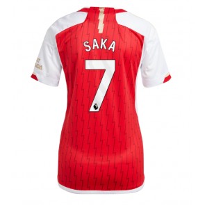Arsenal Bukayo Saka #7 Replika Hjemmebanetrøje Dame 2023-24 Kortærmet